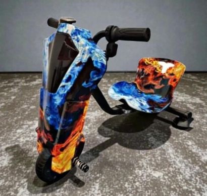 صورة سكوتر درفت (صغير) بطبعة نارية 36 فولت